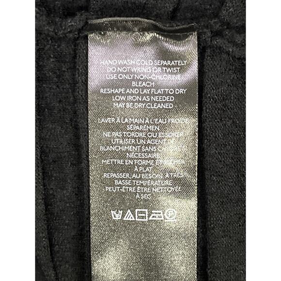 Anthropologie Textured V Neck Midi Dress Black NWT Women’s Size XL - Picture 13 of 13